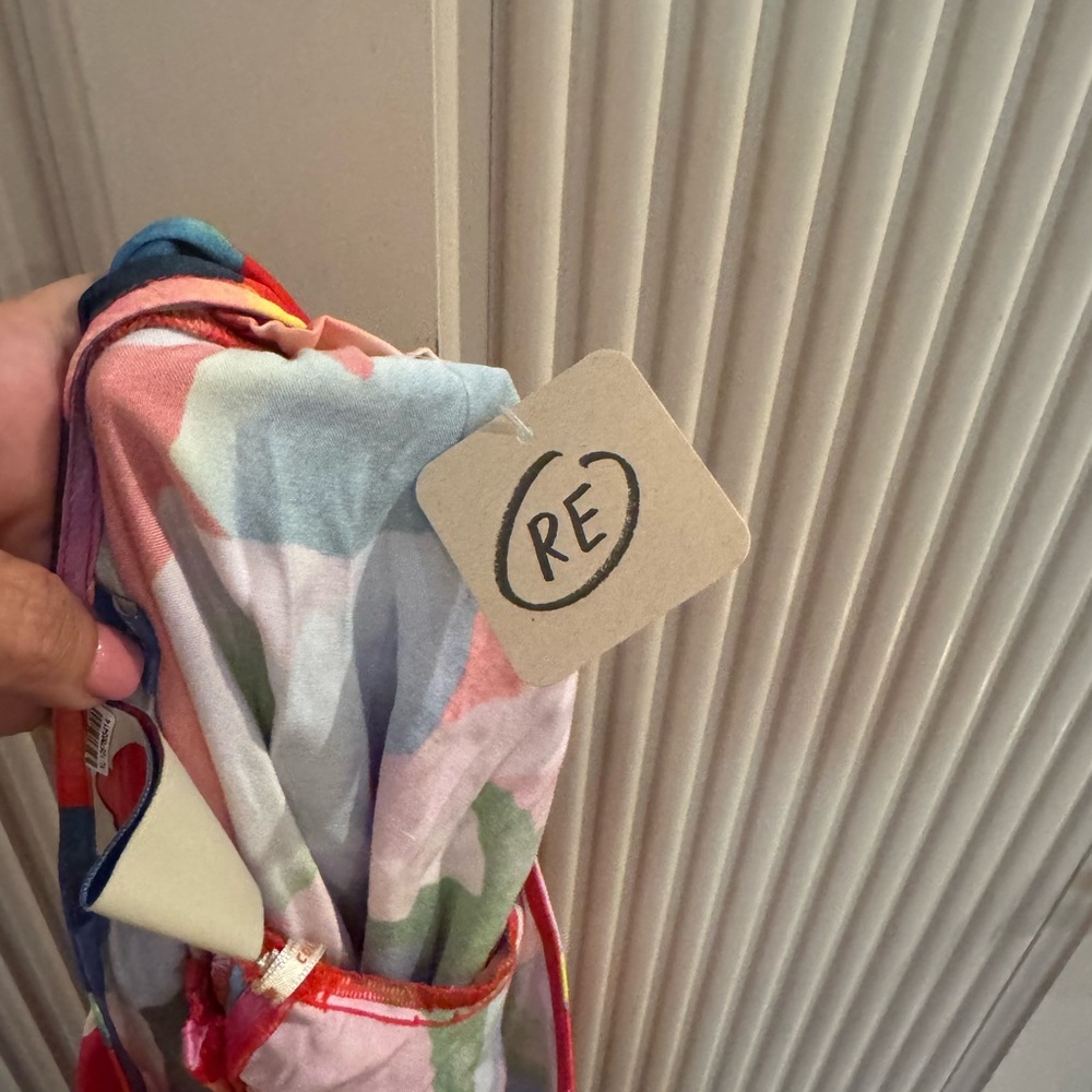 FARM Rio Vibrant One-Shoulder Dress Small - Picture 4 of 6